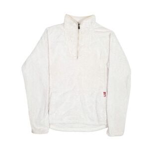The North Face Osito 1/4 Zip Cream Soft High-Pile Silken Raschel Fleece Pullover